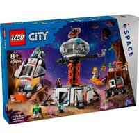 Конструктор LEGO City 60434 Космическая база и площадка для ракет — Chaika Market