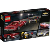 LEGO Speed Champions 76903 Chevrolet Corvette C8.R and 1968 Chevrolet Image #2