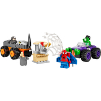 LEGO Marvel Spiderman 10782 Схватка Халка и Носорога на грузовиках Image #3