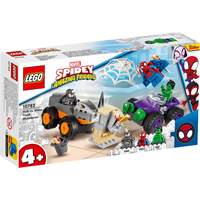 LEGO Marvel Spiderman 10782 Схватка Халка и Носорога на грузовиках