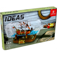 King Ideas 17303 Корабль в бутылке Image #1