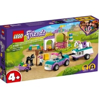 LEGO Friends 41441 Тренировка лошади и прицеп для перевозки Image #1