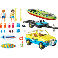 Playmobil PM70436 Пляжный автомобиль с каноэ Image #2