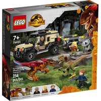 LEGO Jurassic World 76951 Перевозка пирораптора и дилофозавра