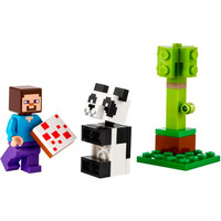 LEGO Minecraft 30672 Стив и малышка Панда Image #2