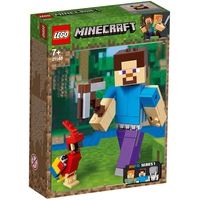 LEGO Minecraft 21148 Большие фигурки Minecraft, Стив с попугаем