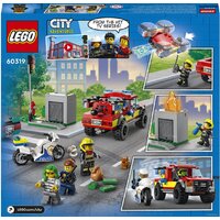 LEGO City 60319 Пожарная бригада и полицейская погоня Image #31