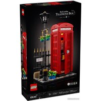 LEGO Ideas 21347 Красная лондонская телефонная будка Image #1