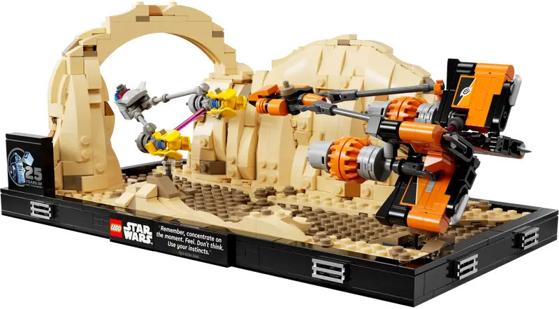 LEGO Star Wars 75380 Диорама Мос Эспа Подрас