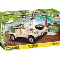 Cobi World War II 2402 VW typ 82 Kübelwagen Image #1