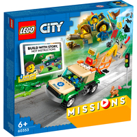 LEGO City 60353 Миссии по спасению диких животных Image #1