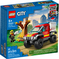 LEGO City 60393 Спасательный пожарный внедорожник Image #1