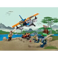 LEGO Jurassic World 75942 Велоцираптор: спасение на биплане Image #21