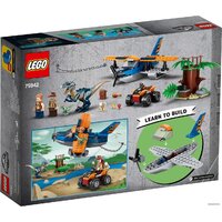 LEGO Jurassic World 75942 Велоцираптор: спасение на биплане Image #2