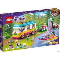 LEGO Friends 41681 Лесной дом на колесах и парусная лодка Image #1