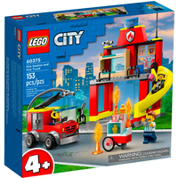 LEGO City 60375 Пожарная часть и пожарная машина Image #1