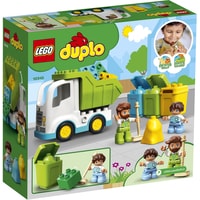 LEGO Duplo 10945 Мусоровоз и контейнеры для раздельного сбора мусор Image #2