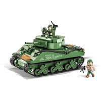 Cobi World War II 2550 Sherman M4A3E2 Jumbo Image #3