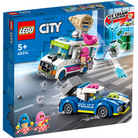 LEGO City 60314 Погоня полиции за грузовиком с мороженым