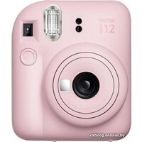 Fujifilm Instax Mini 12 (розовый) + розовый чехол Sundays с ремнем Image #2