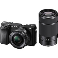 Sony Alpha a6100 Double Kit 16-50mm + 55-210mm (черный) Image #13