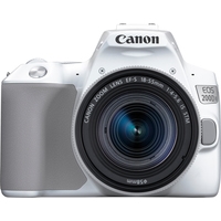 Canon EOS 200D II Kit 18-55mm IS STM (серебристый)
