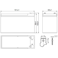 Delta HR 12-28W (12В/7 А·ч) Image #2