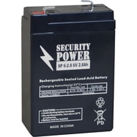 Security Power SP 6-2.8 F1 (6В/2.8 А·ч)