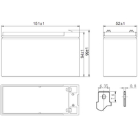 Delta HR 12-24W (12В/6 А·ч) Image #2