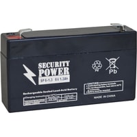 Security Power SP 6-1.3 F1 (6В/1.3 А·ч)