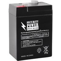 Security Power SP 12-4,5 F1 (12В/4.5 А·ч) Image #1