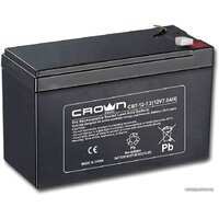 CrownMicro CBT-12-7.2 (12В/7.2 А·ч) Image #1