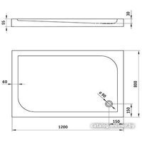 Deante Cubic KTK_044B 120x80 Image #2