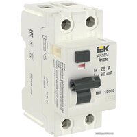 IEK 2P 25А 30мА тип AC AR-R10N-2-025C030