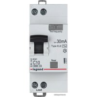Legrand RX3 1P+N C 10А 30мА 6кА 2М AC 419397