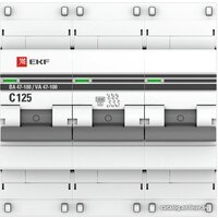 EKF PROxima ВА 47-100 3P 125A (C) 10kA mcb47100-3-125C-pro Image #4
