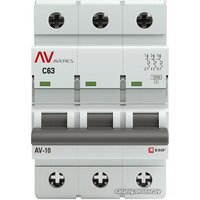 EKF Averes AV-10 3P 63A (C) 10kA mcb10-3-63C-av Image #2