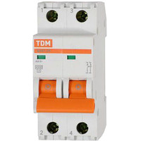 TDM Electric ВА 47-29 2Р 40А (В) 4.5кА SQ0206-0030