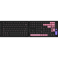 Akko Black & Pink Cherry Profile Keycaps 229 шт Image #1