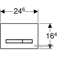 Geberit Sigma 50 115.788.GH.2 (хром глянцевый) Image #2