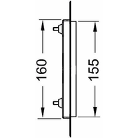 Tece Монтажная рамка Loop Square 9240649 (хром глянцевый) Image #3