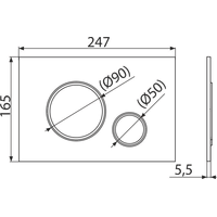 Alcaplast M775 (белый/золотистый) Image #2