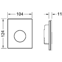 Tece Loop Urinal 9242657 (черный) Image #2