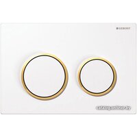 Geberit Omega 20 115.085.KK.1 (белый/позолота) Image #1