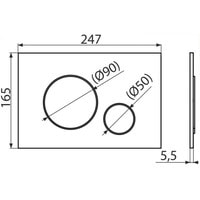 Alcaplast M676 (белый матовый) Image #2