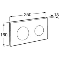 Roca PL10 Dual (One) A890189206 (черный матовый) Image #2