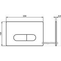 Ideal Standard ProSys Oleas SmartFlush M1 R0117AC (белый) Image #2
