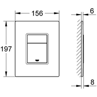 Grohe Skate Cosmopolitan 38845LS0 (белая луна) Image #4