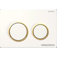 Geberit Kappa 21 115.240.KK.1 (белый/золотистый) Image #1
