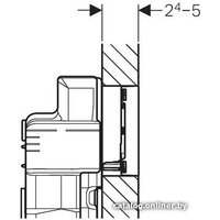 Geberit Sigma 60 115.640.SJ.1 (черное стекло) Image #3